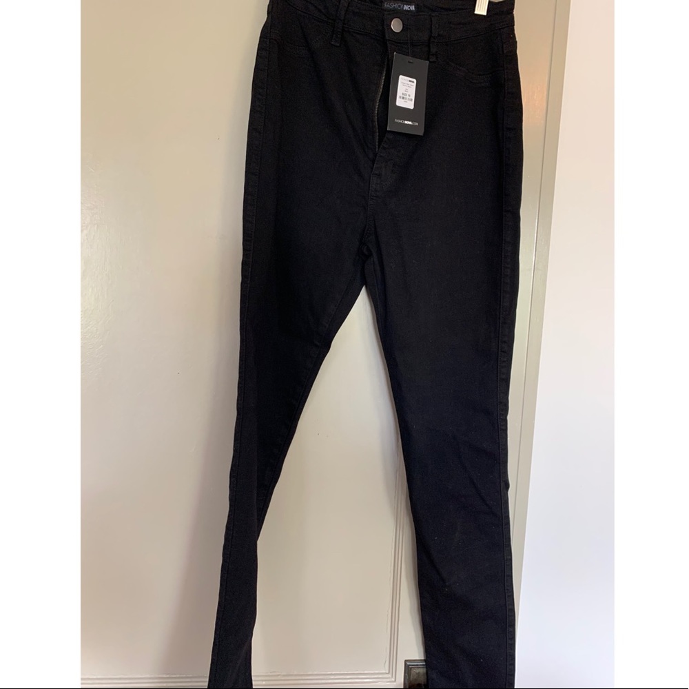Classic High Waist Skinny Jeans Shorter Length